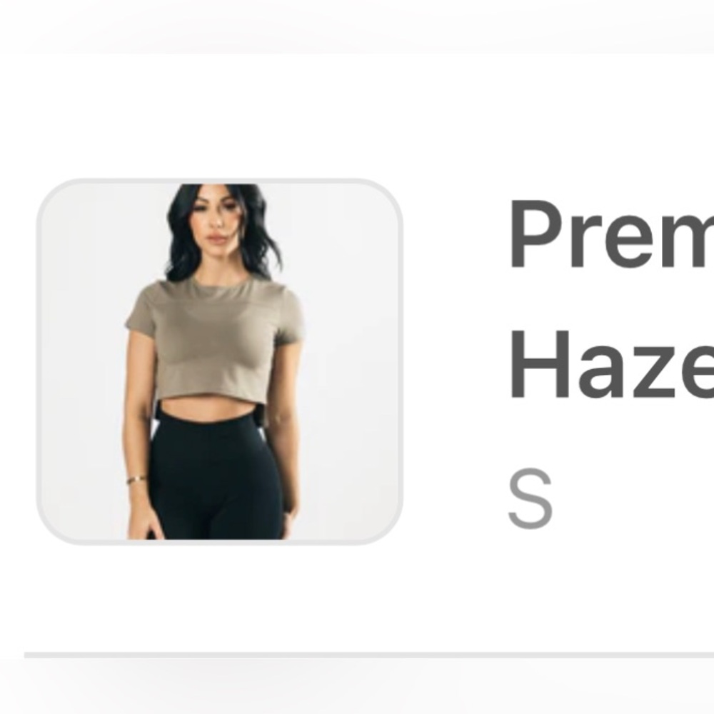 Alphalete crop top